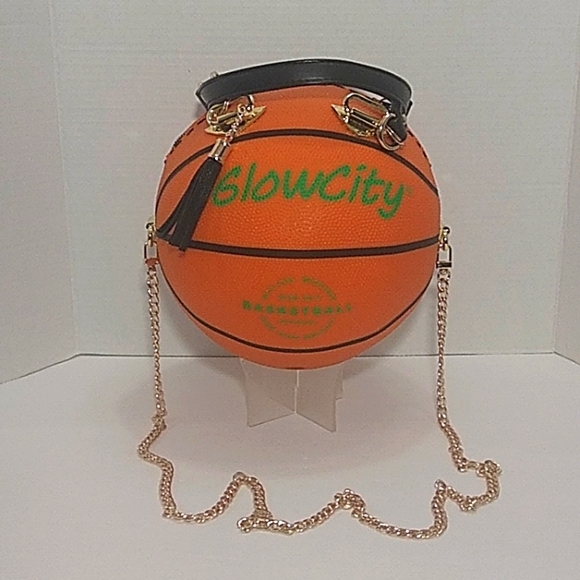 NWT Limited Edition HANDMADE "GLOW" Basketball Purse 🏀 - Picture 5 of 17